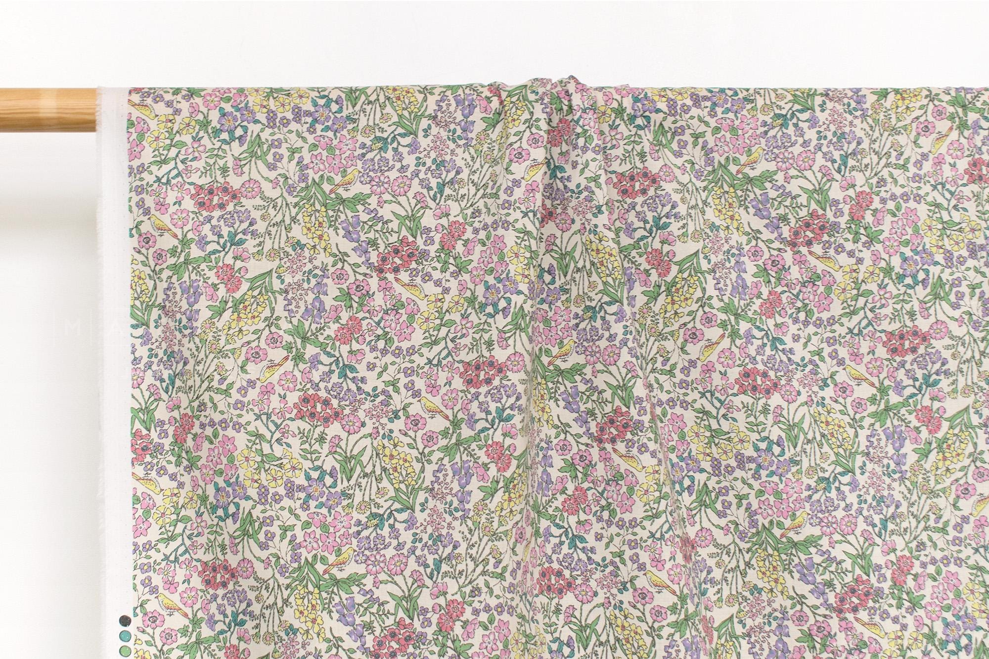 Japanese Fabric Beautiful Garden - D - 50cm
