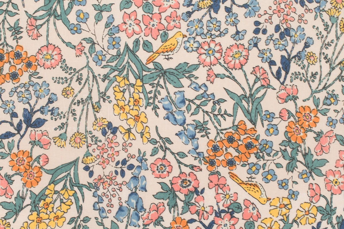 Japanese Fabric Beautiful Garden - F - 50cm