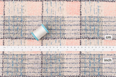 Japanese Fabric Cotton Ripple Plaid - B - 50cm