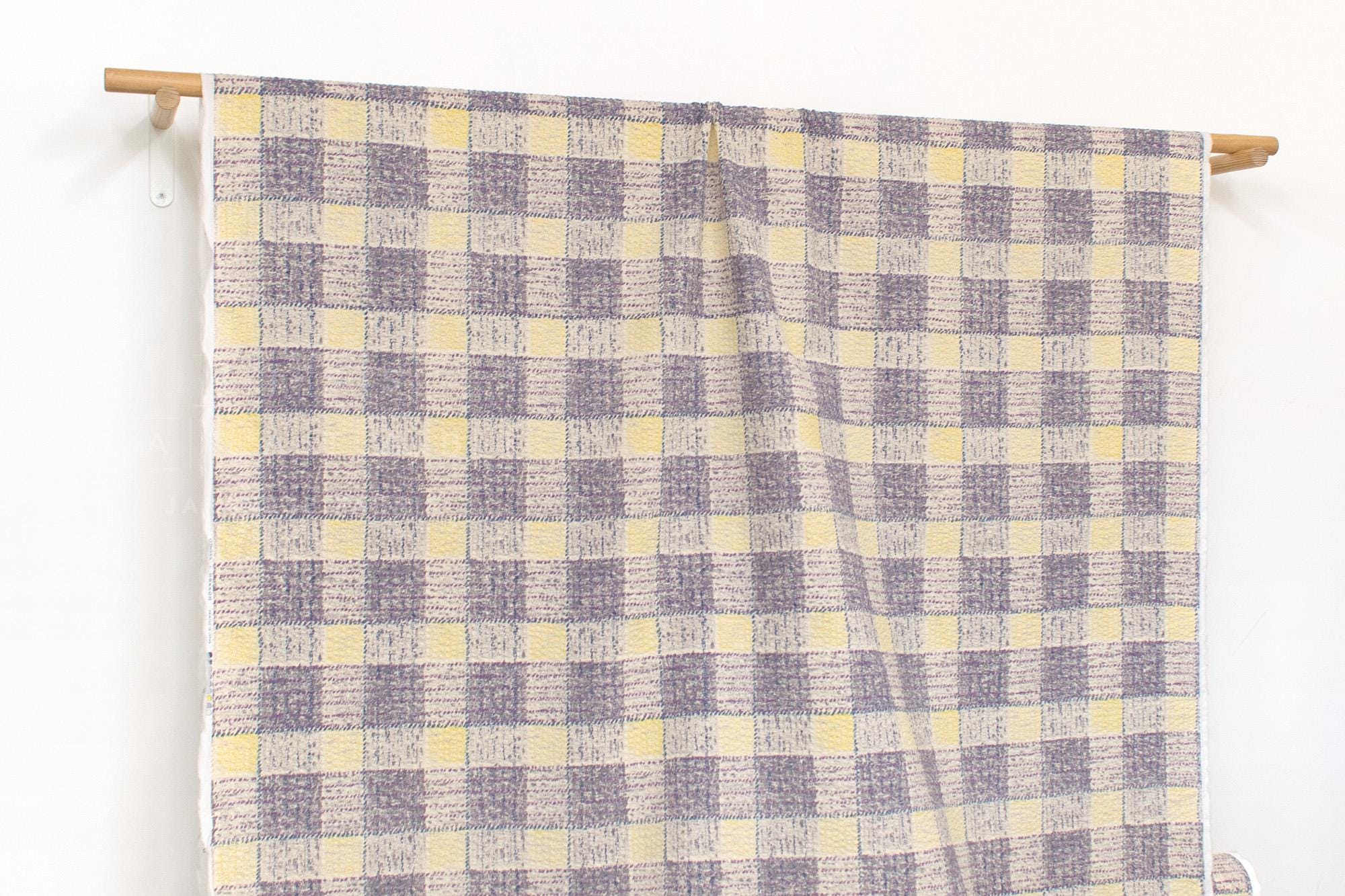 Japanese Fabric Cotton Ripple Plaid - C - 50cm