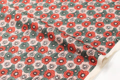 Japanese Fabric Bright Flowers - D - 50cm