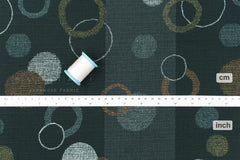 Japanese Fabric Maru - C green - 50cm