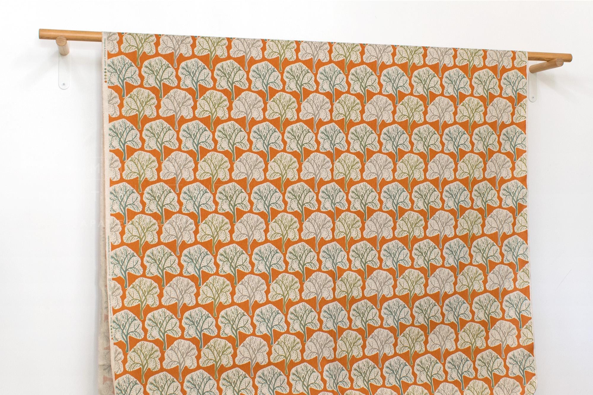 Japanese Fabric Winter Trees Canvas - C - 50cm