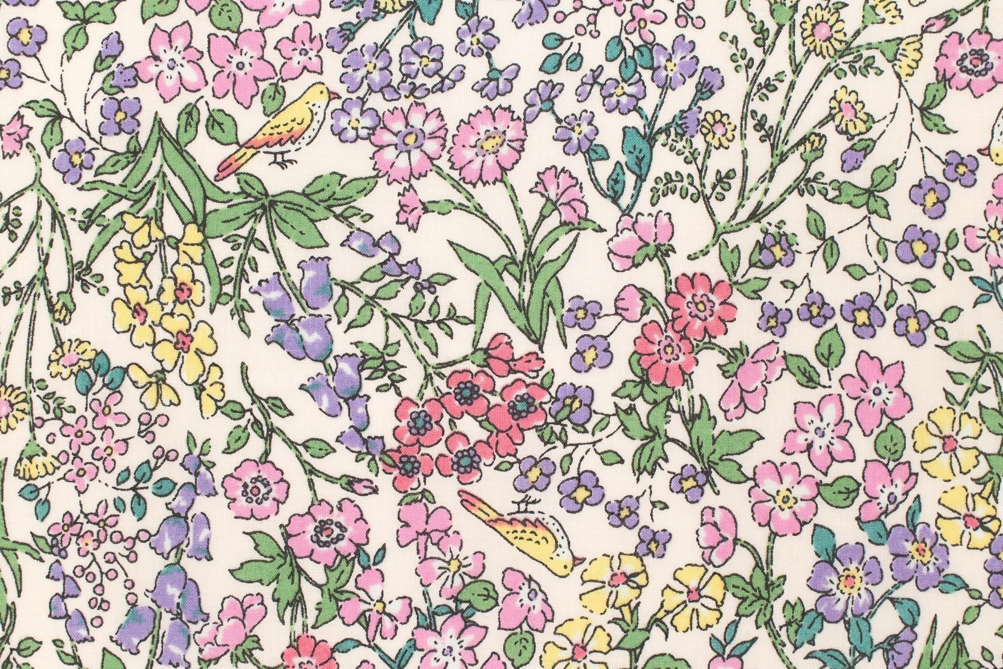 Japanese Fabric Beautiful Garden - D - 50cm