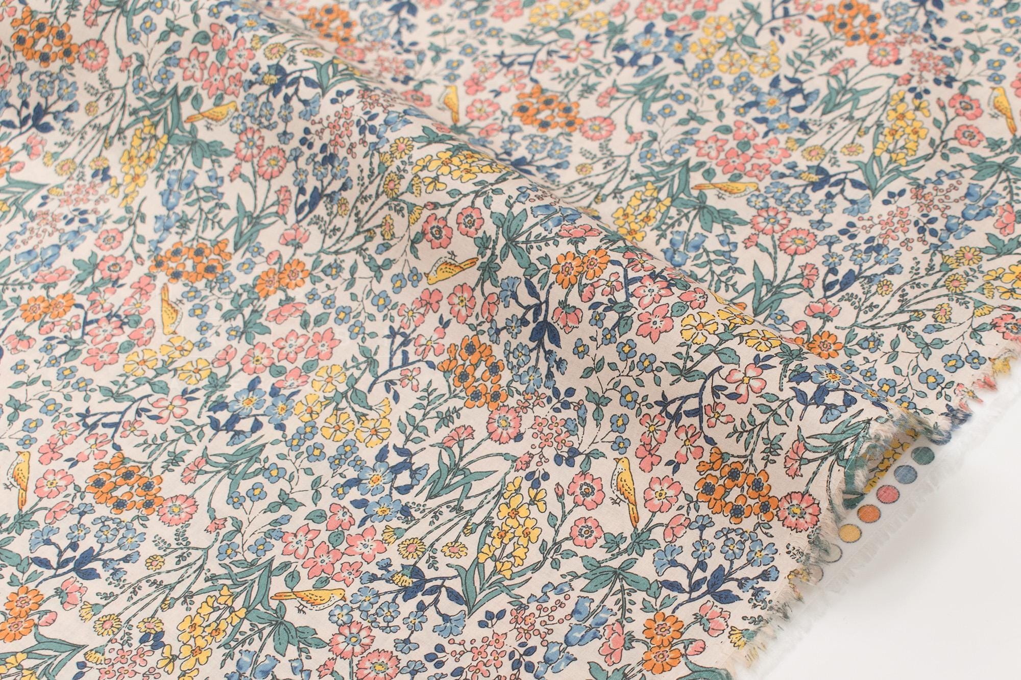 Japanese Fabric Beautiful Garden - F - 50cm
