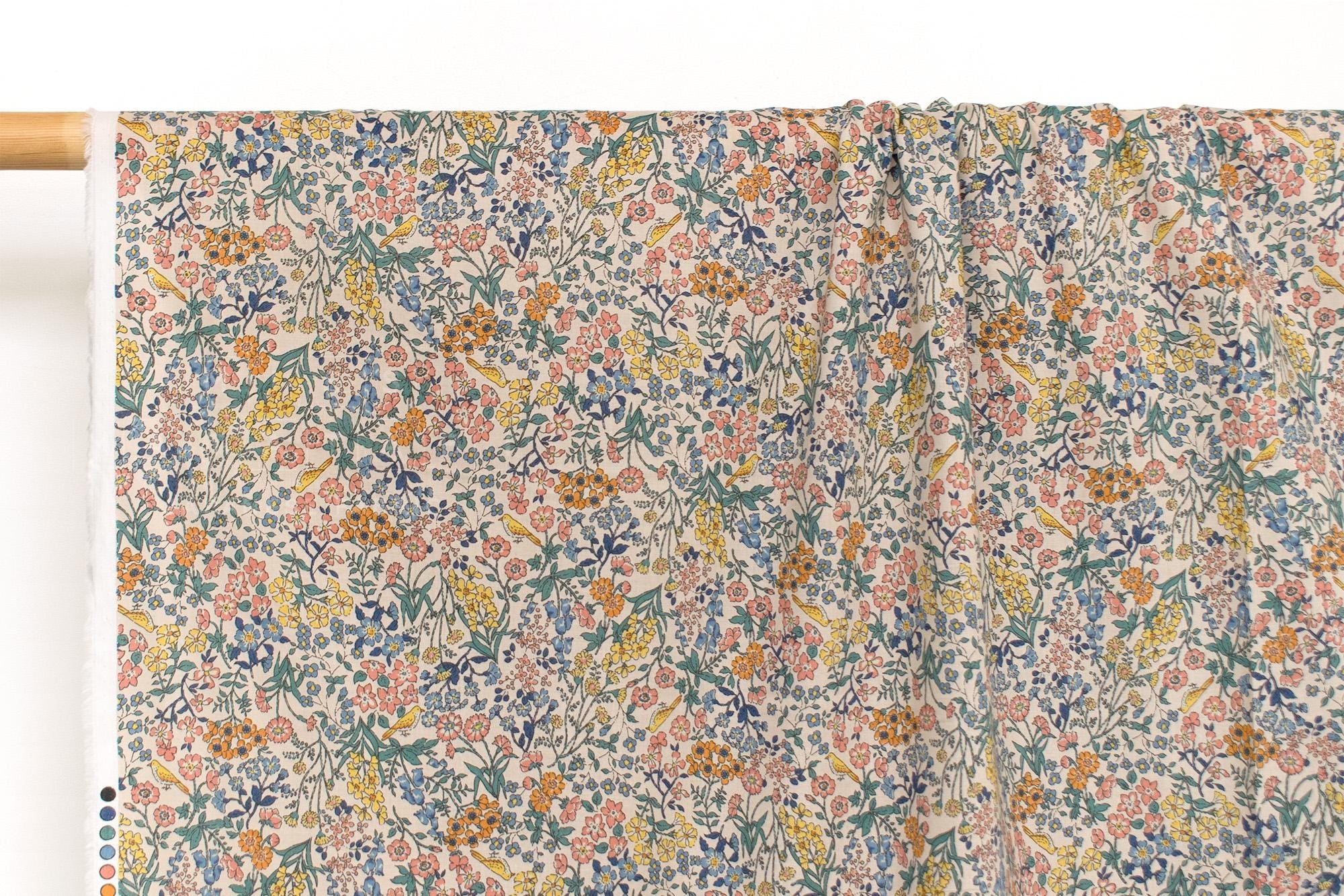 Japanese Fabric Beautiful Garden - F - 50cm