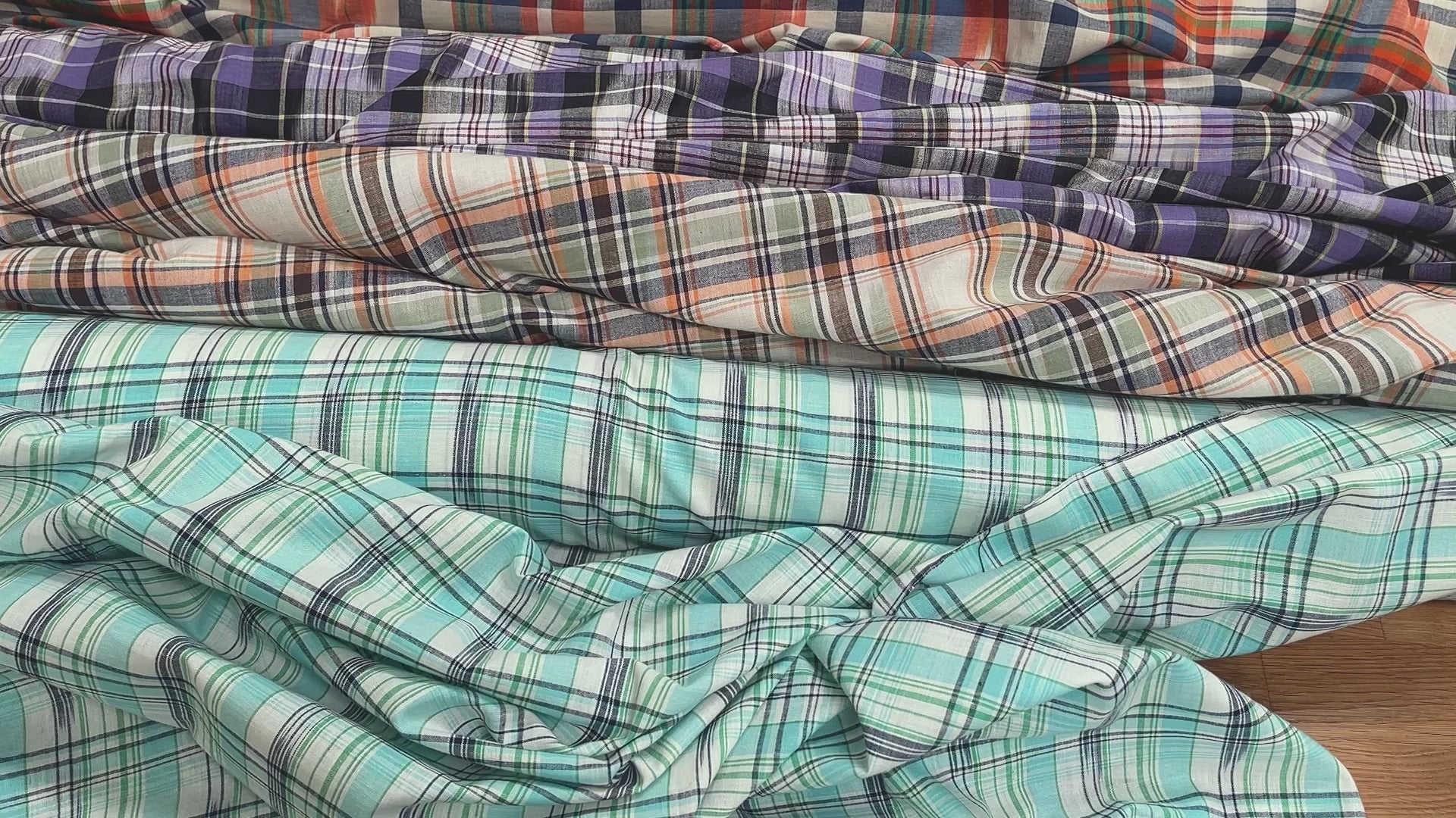 DEADSTOCK Madras Check Cotton II - 11