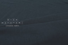Kobayashi solid double gauze - navy blue