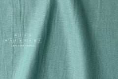 Kobayashi solid double gauze - sage blue