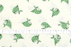 Kerchief Girls - green - fat quarter