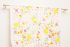 Nani Iro Kokka Japanese Fabric Fuccra : rakuen - B - 50cm