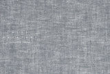 Japanese fabric 100% linen brushed yard dyed chambray - blue - 50cm