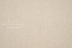 Japanese Fabric 100% brushed linen - natural -  50cm