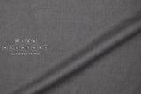 Japanese Fabric 100% brushed linen - grey -  50cm