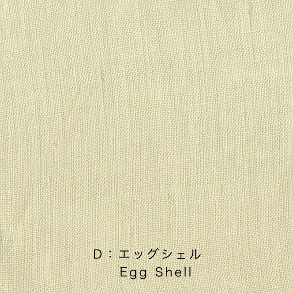 Nani Iro Kokka Naomi Ito Linen Colors Japanese Fabric - egg shell - 50cm