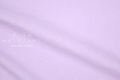 Japanese Fabric 100% washed linen - lilac -  50cm
