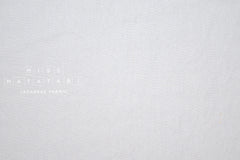 Japanese Fabric 100% washed linen - light grey -  50cm