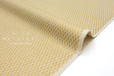 Japanese Fabric Cotton + Steel Basics Canvas - Mishmesh - gold metallic - 50cm