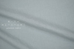 Japanese Fabric 100% washed linen - antique blue -  50cm