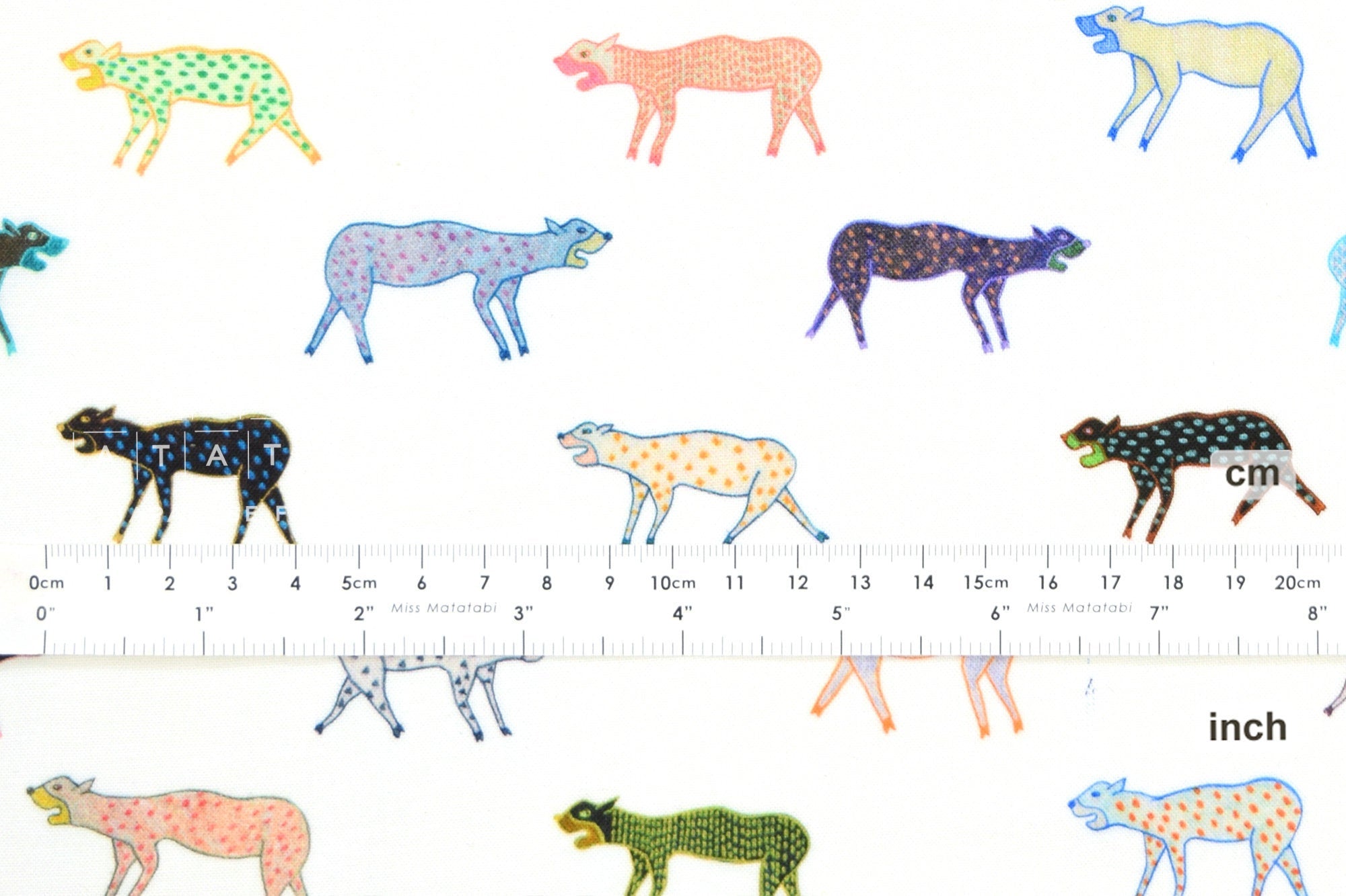 Japanese Fabric Creature - white - 50cm