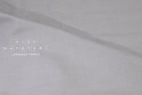 Japanese Fabric - Kobayashi solid double gauze - light taupe grey - 50cm
