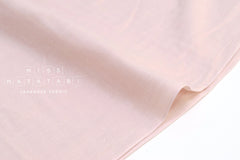 Japanese Fabric - Kobayashi solid double gauze - pale light pink - 50cm
