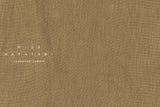 Japanese Fabric 100% washed linen - khaki green -  50cm