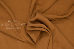 Japanese Fabric Rayon Twill - terracotta - 50cm