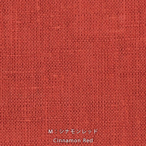Nani Iro Kokka Naomi Ito Linen Colors Japanese Fabric - cinnamon red - 50cm