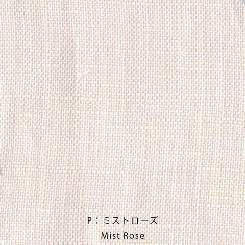 Nani Iro Kokka Naomi Ito Linen Colors Japanese Fabric - mist rose - 50cm