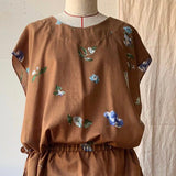Nani Iro Kokka Japanese Fabric New Morning I Silk blend - C - 50cm