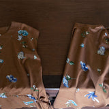 Nani Iro Kokka Japanese Fabric New Morning I Silk blend - C - 50cm
