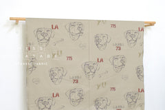 Japanese Fabric Kokka +HAyU Labrador - B - 50cm