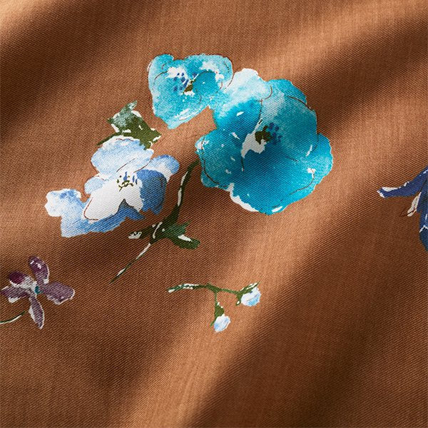 Nani Iro Kokka Japanese Fabric New Morning I Silk blend - C - 50cm