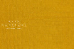 Japanese Fabric - Kobayashi solid double gauze - mustard - 50cm