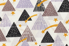 Japanese Fabric Falling Stars - B - 50cm