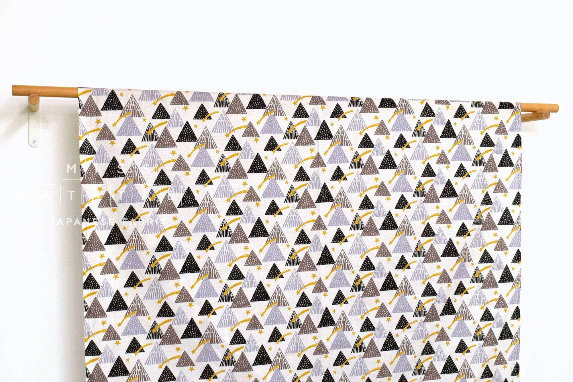 Japanese Fabric Falling Stars - B - 50cm