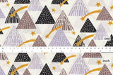 Japanese Fabric Falling Stars - B - 50cm