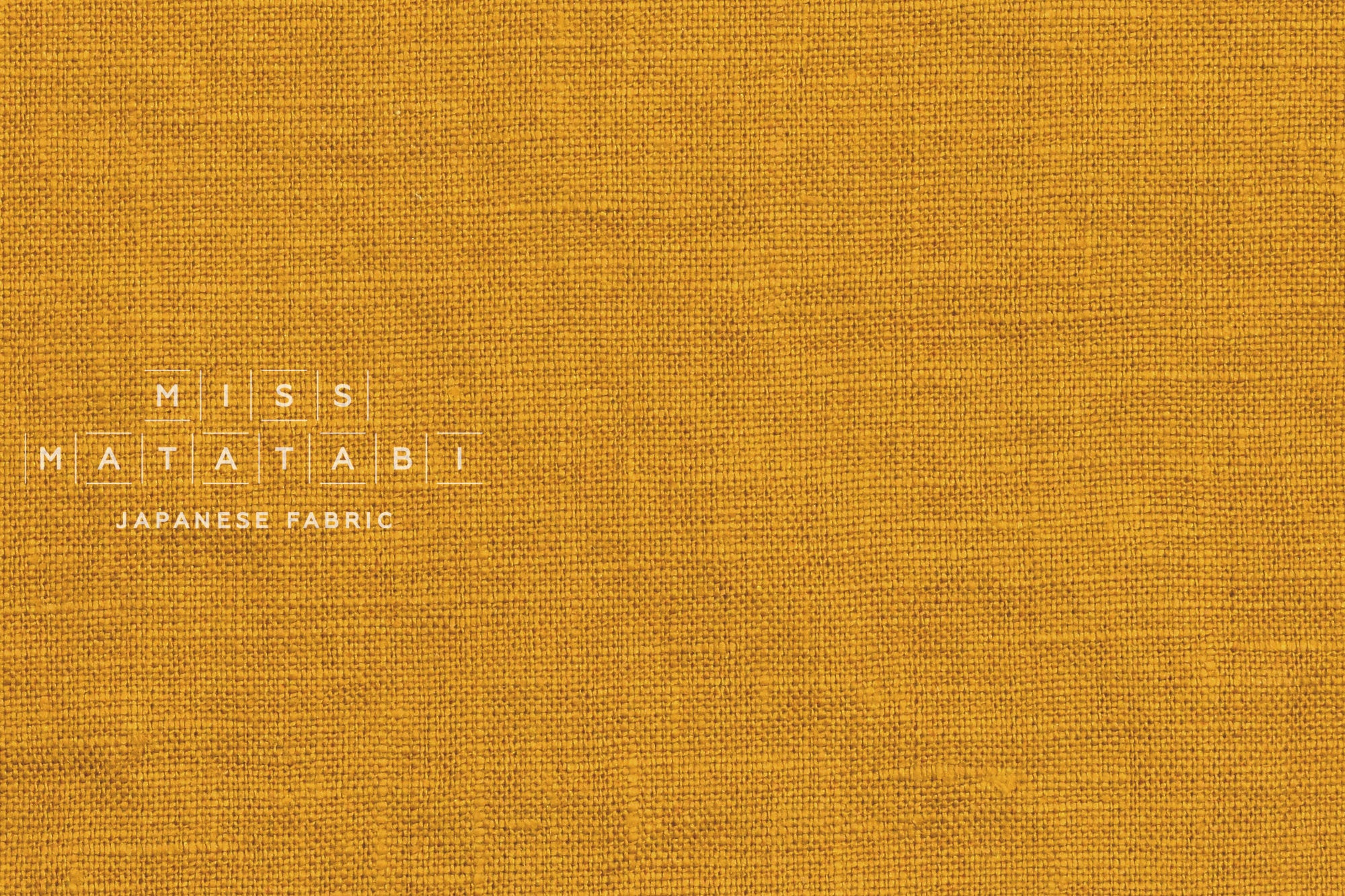 Japanese Fabric 100% washed linen - 52 -  50cm