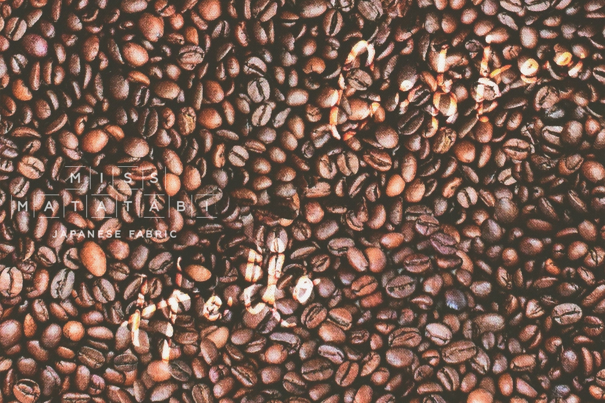 Japanese Fabric Coffee Beans - 50cm
