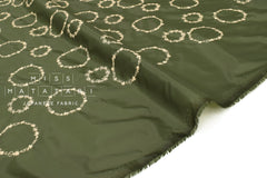 Japanese Fabric Flower Garland Embroidered Nylon - B - 50cm