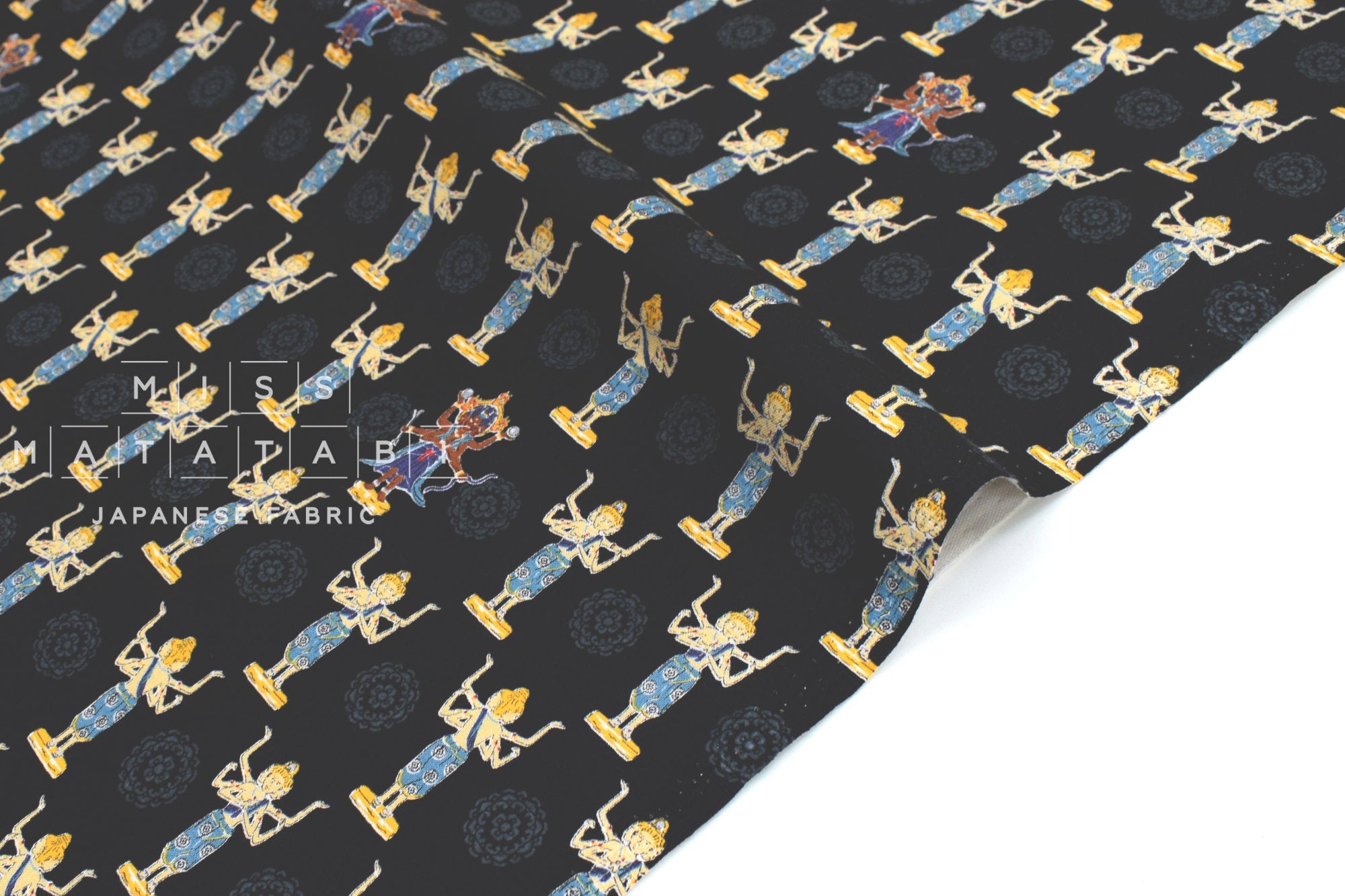 Japanese Fabric Asura - E - 50cm