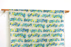 Japanese Fabric Kokka Yui haru saku ao - 50cm