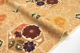 Japanese Fabric Tsujigahana Hexagons - A - 50cm