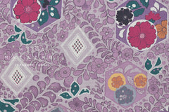 Japanese Fabric Tsujigahana Hexagons - E - 50cm