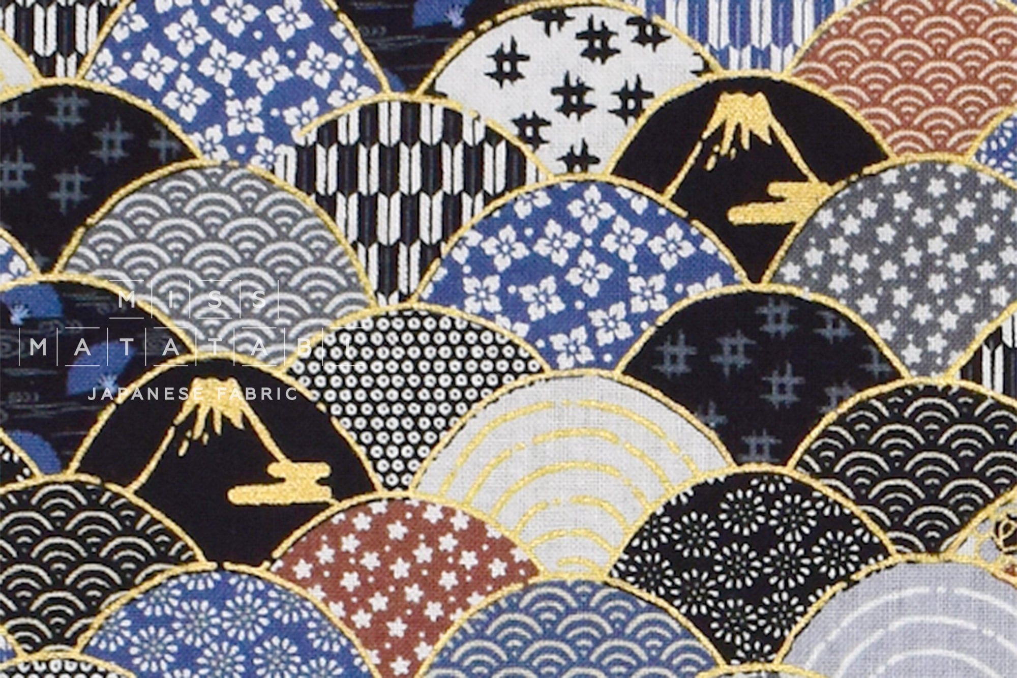 Japanese Fabric Traditional Series - 24 B - 50cm