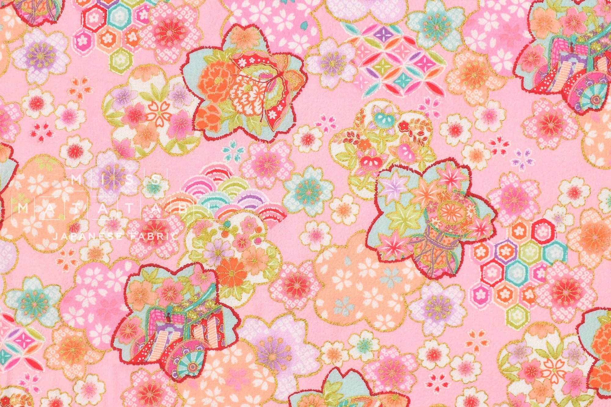 Japanese Fabric Traditional Series - 8 C - 50cm