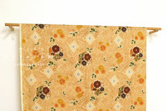Japanese Fabric Tsujigahana Hexagons - A - 50cm