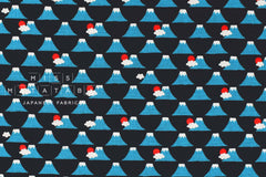 Japanese Fabric Mt Fuji Dobby - E - 50cm