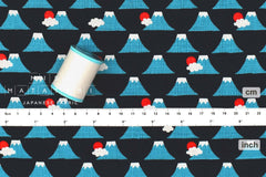 Japanese Fabric Mt Fuji Dobby - E - 50cm
